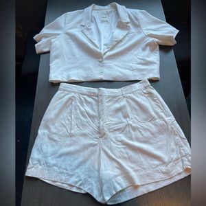Abercrombie & Fitch Short-sleeve Suit jacket & shorts